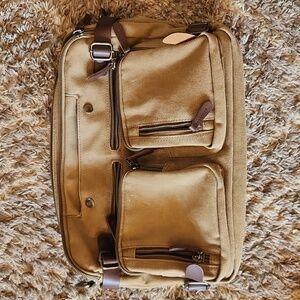 Canvas messenger bag